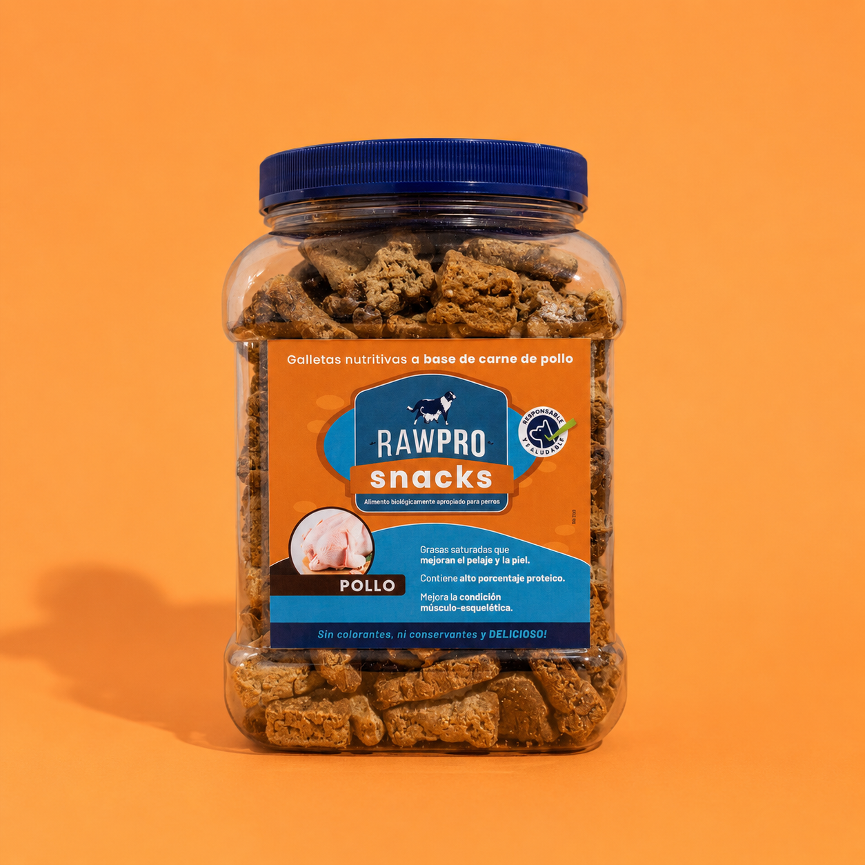 Galletas de pollo para perros 1 kg