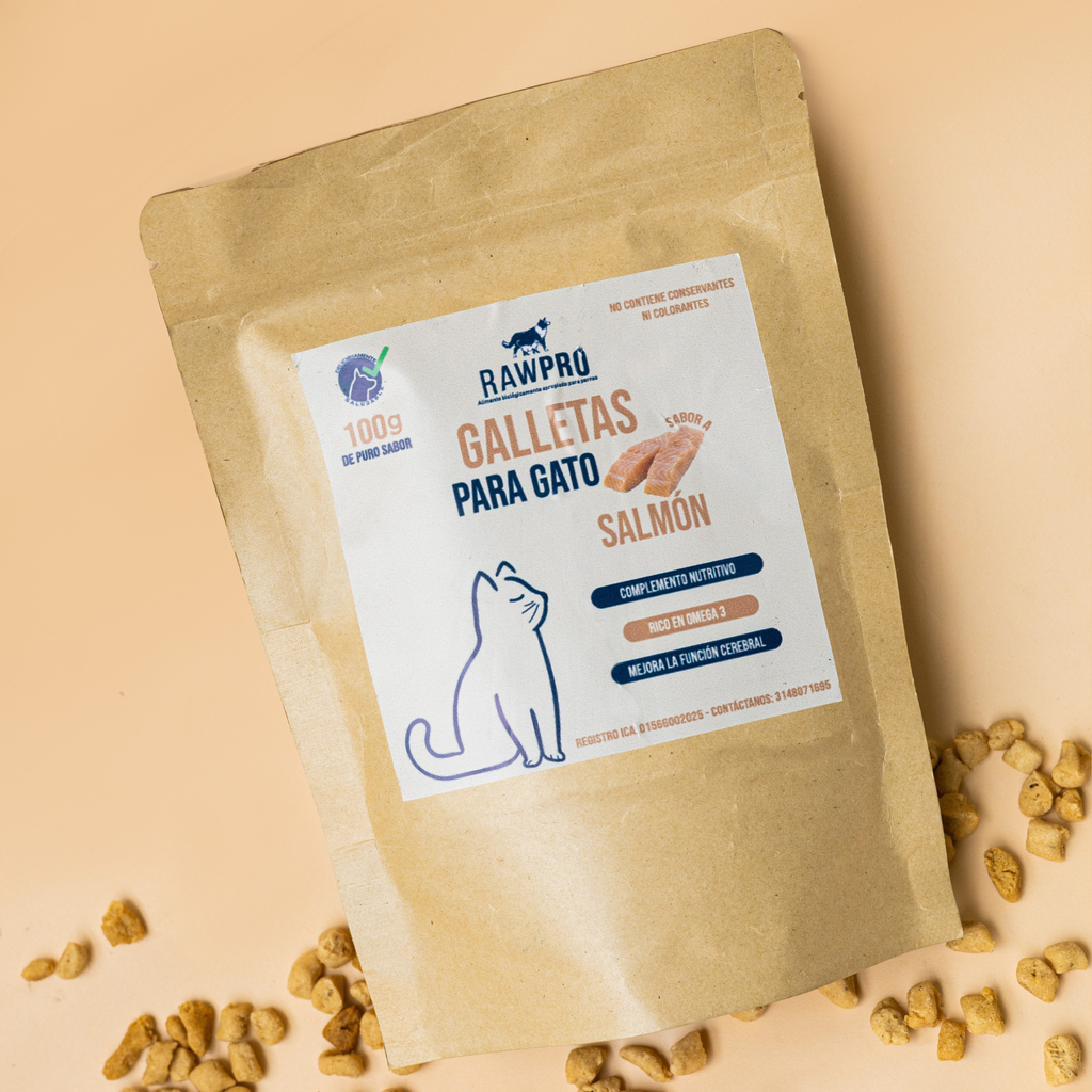 Galletas de Salmón para Gato